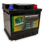 Snappy 079 Car Battery 52AH Advanced Calcium Technology 4 Year Warranty