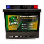 Snappy 079 Car Battery 52AH Advanced Calcium Technology 4 Year Warranty